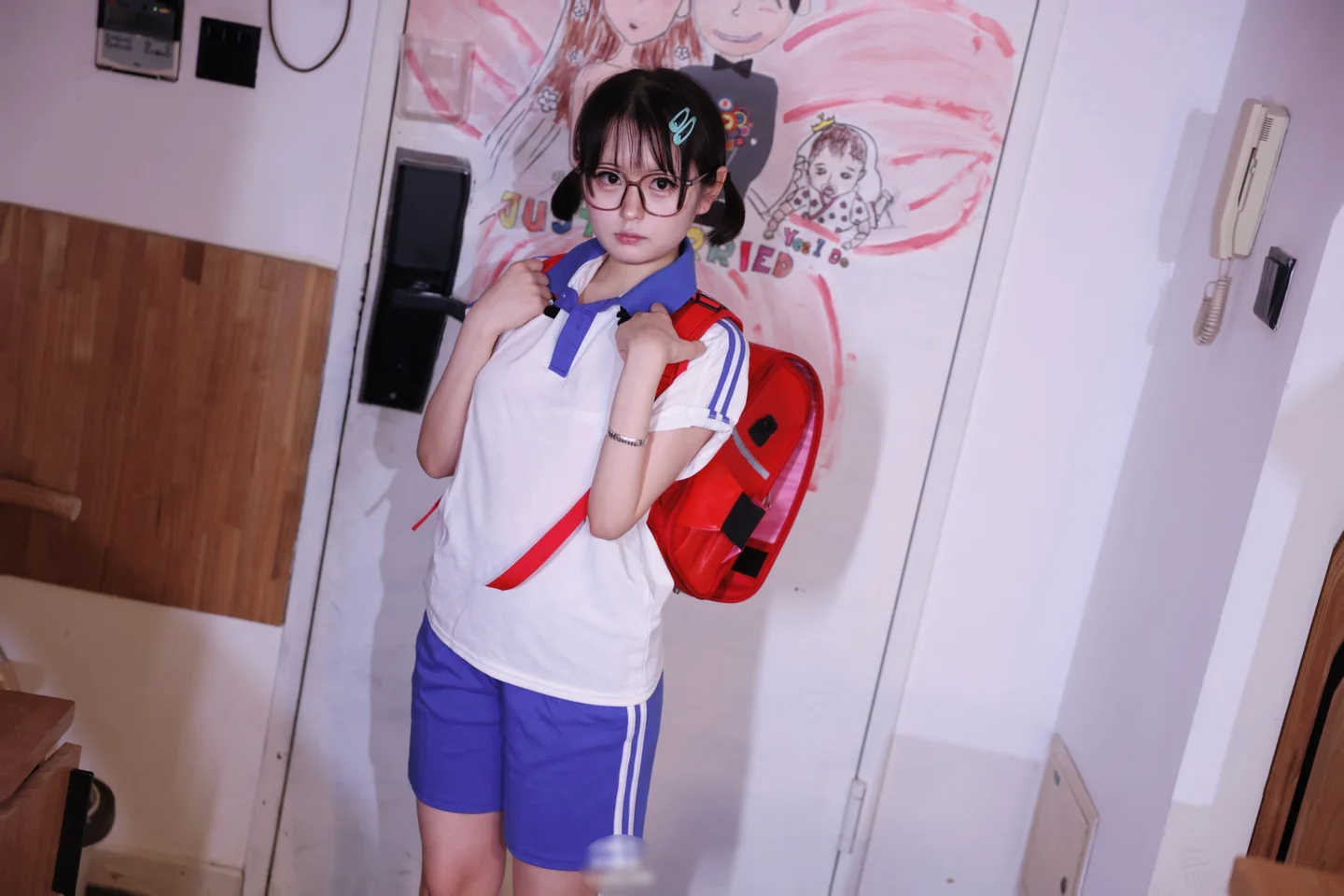 幼水铃衣 – 可爱神 校服双人 [74P-473MB] tg@simisebaisi 【丝足阁】035.webp